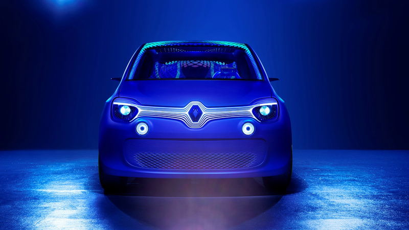 Illustration for article titled Ross Lovegrove's Renault Twin'Z Is Tripping Balls